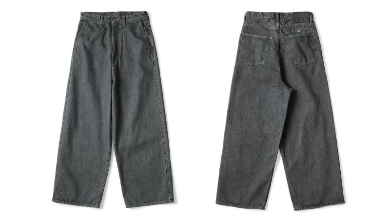 Kapital、新たなワイドデニムの定番モデル「ポートバギーパンツ