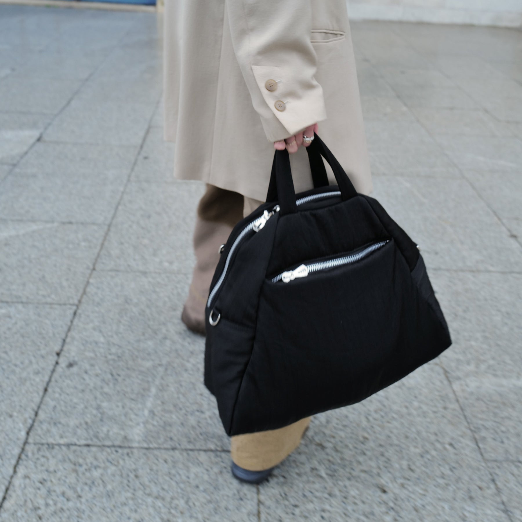 ANNIE PUFFER MADISON BAG / CERATO BRIGHT｜中綿入りナイロンバッグ