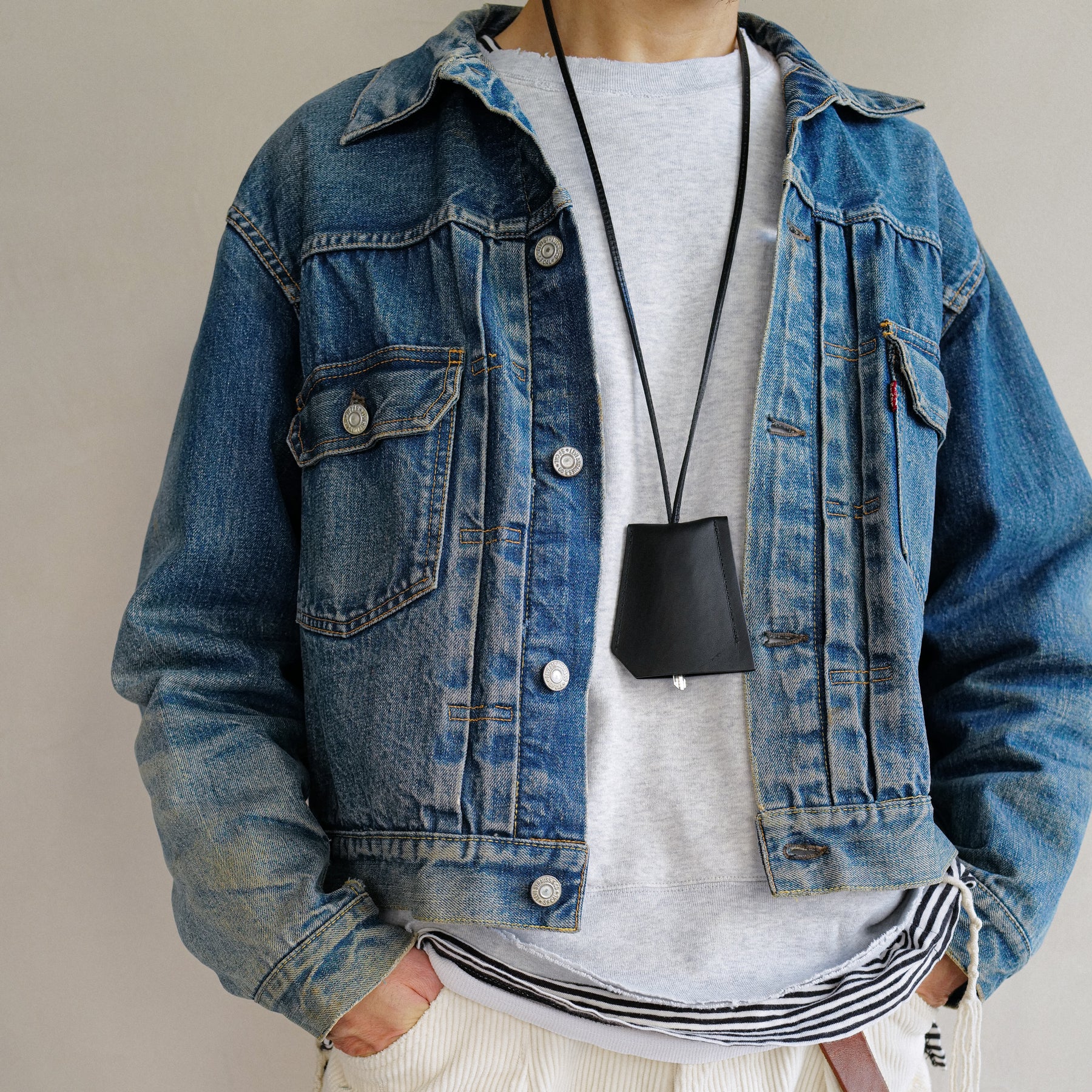 HERRIE CROCHET / RAPTO｜ecco社製カーフレザーのネックレス型キー