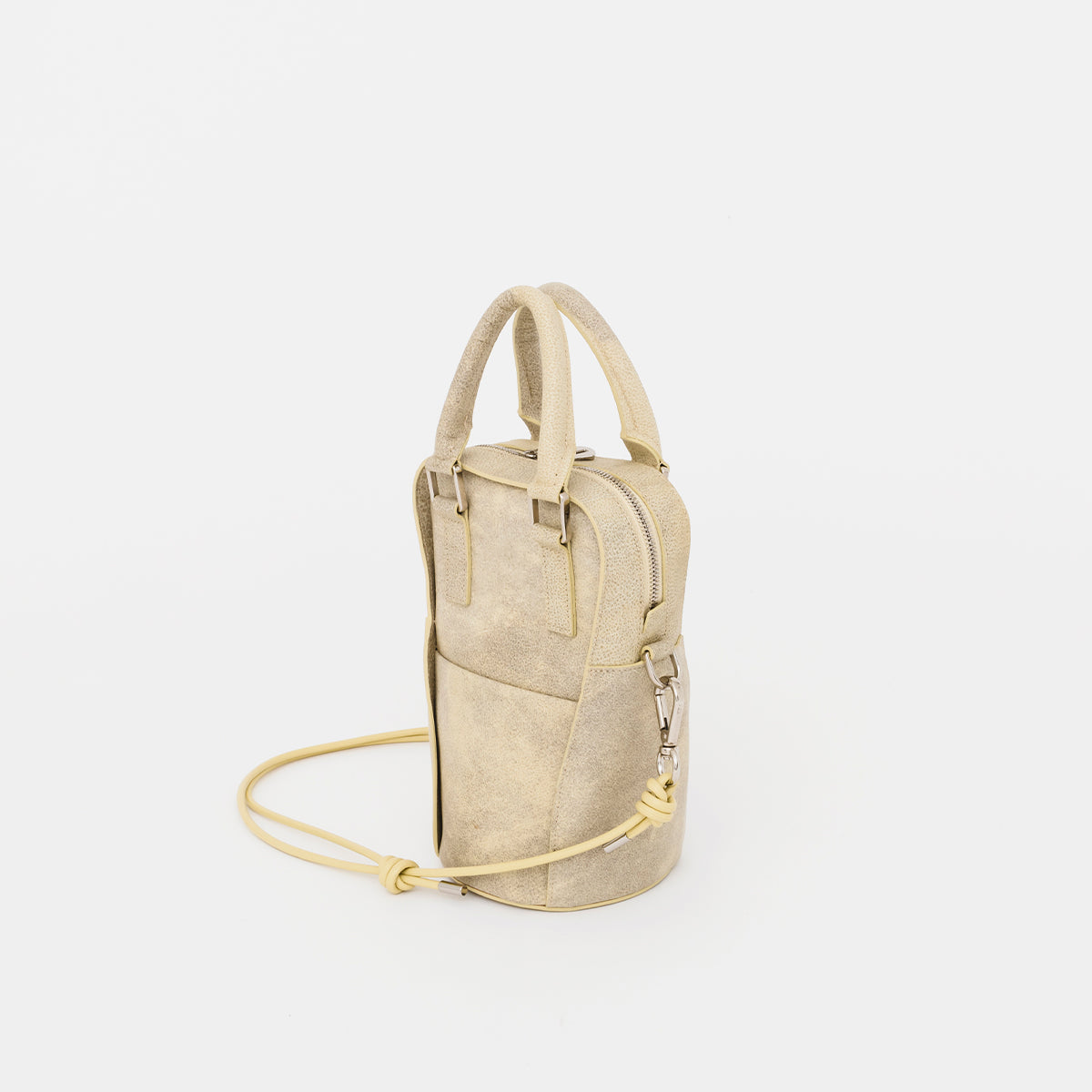 HERRIE BALLER'S BAG / SHIRO｜白鞣しレザーの生成りショルダー バッグ