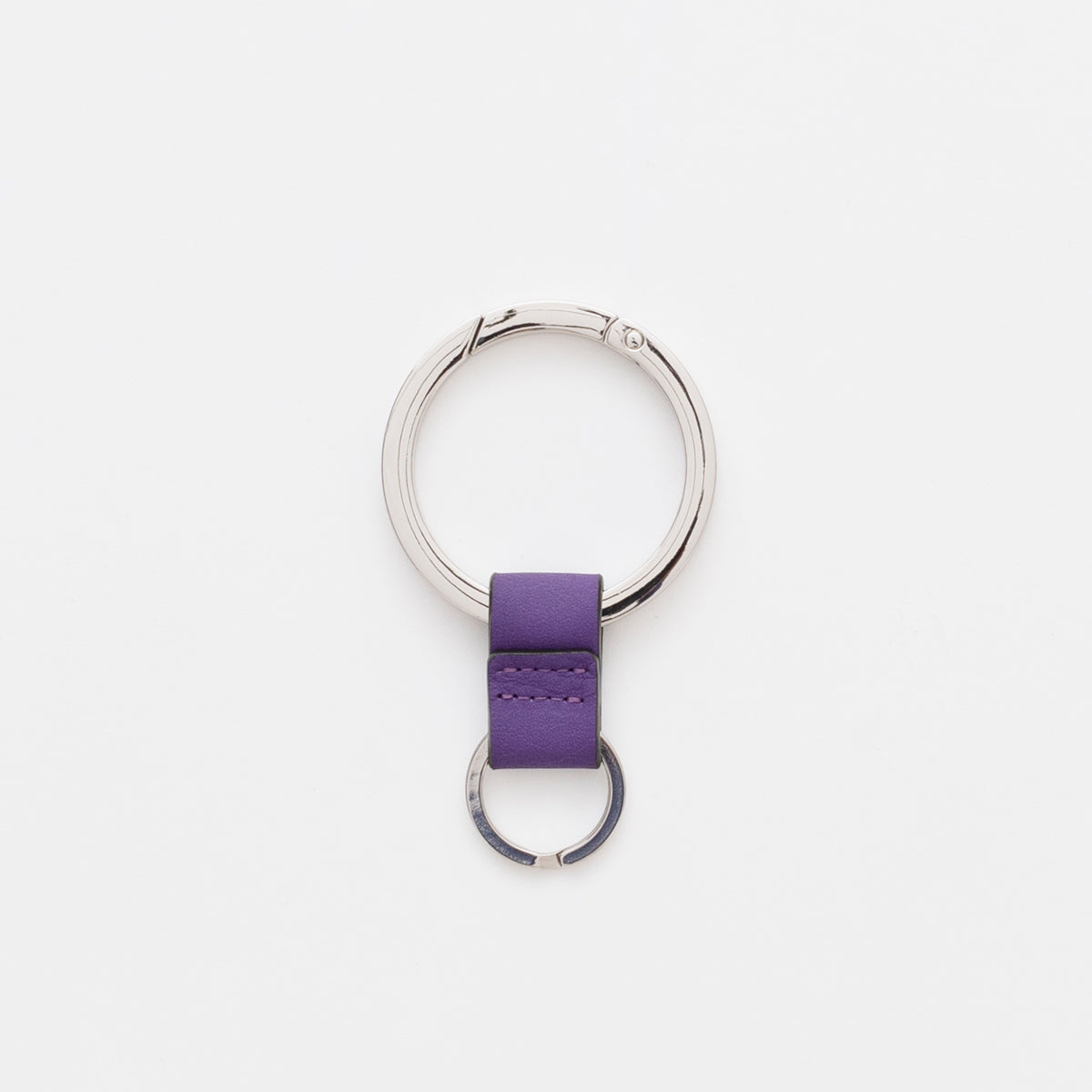 CRISTY RING RING / CRACK｜アップサイクルレザーのキーリング