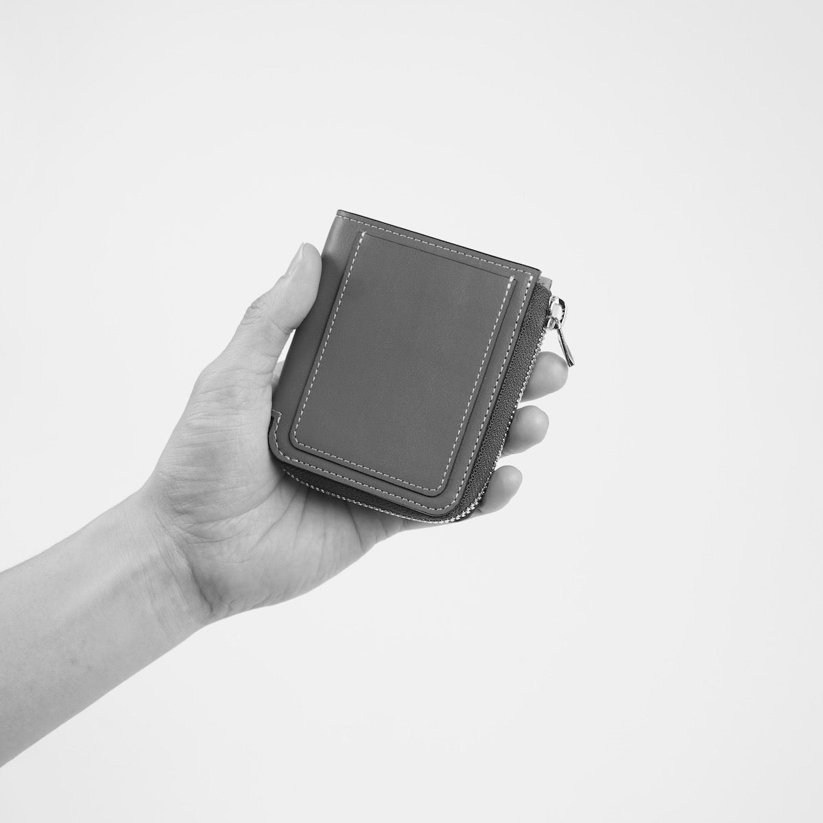 藍染クロコダイルレザー 本革ミニ財布 ｜CRISTY VERY COMPACT WLT .5