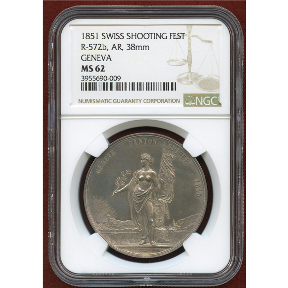 JCC | ジャパンコインキャビネット / スイス ジュネーブ 1851年