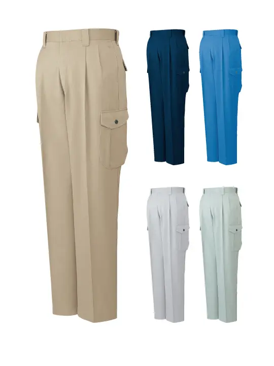 JICHODO】 41306 製品制電レディースツータックパンツ [秋冬]通販