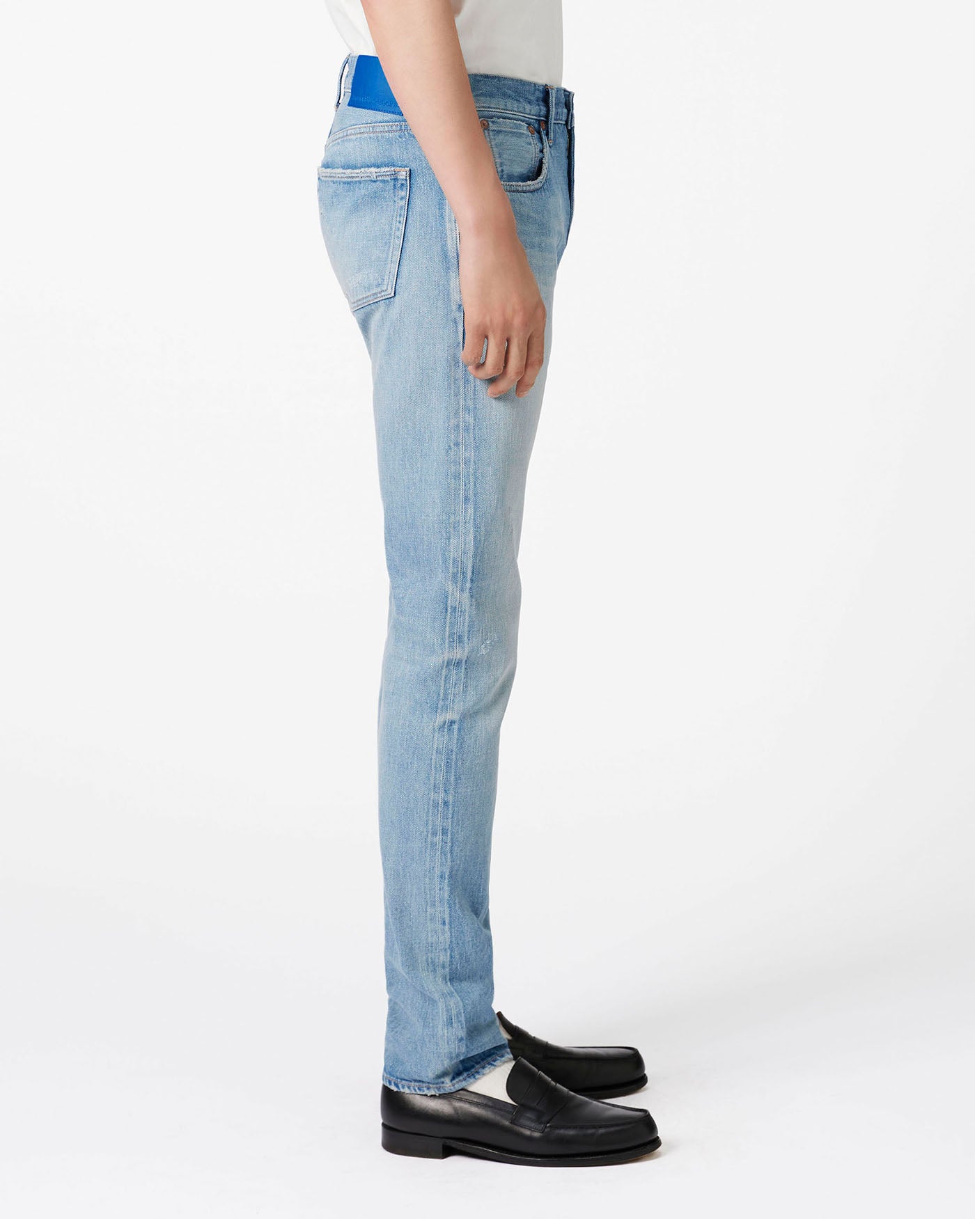 MEN｜Vintage Slim Jeans 12oz Light Indigo | Japan Blue Jeans