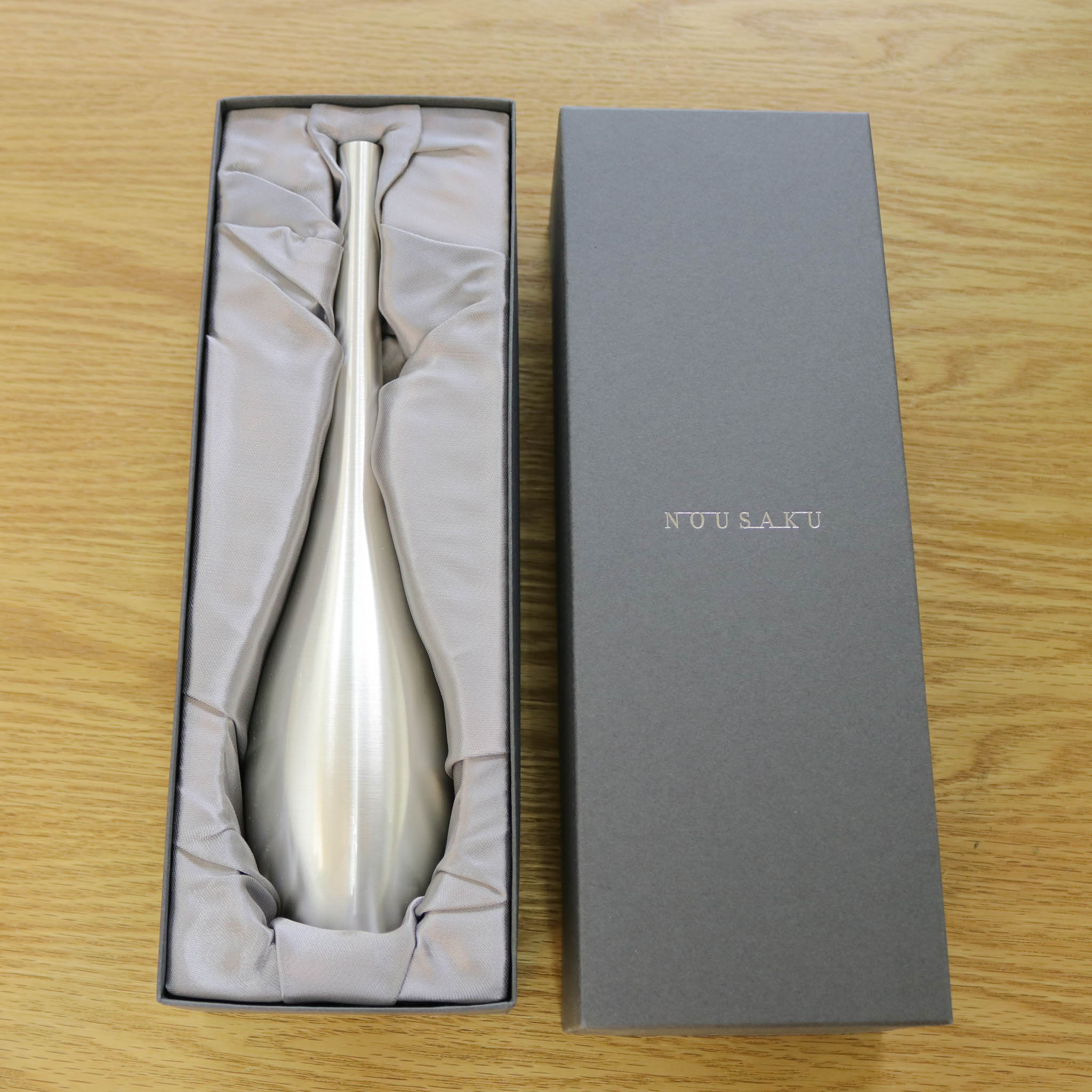 錫器 花器 | そろり | 銀 | S・L | 能作