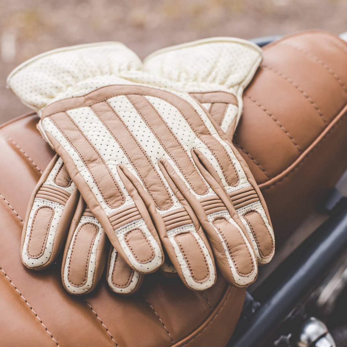 試着無料】エイジオブグローリー ビクトリー - バイク レザー グローブ