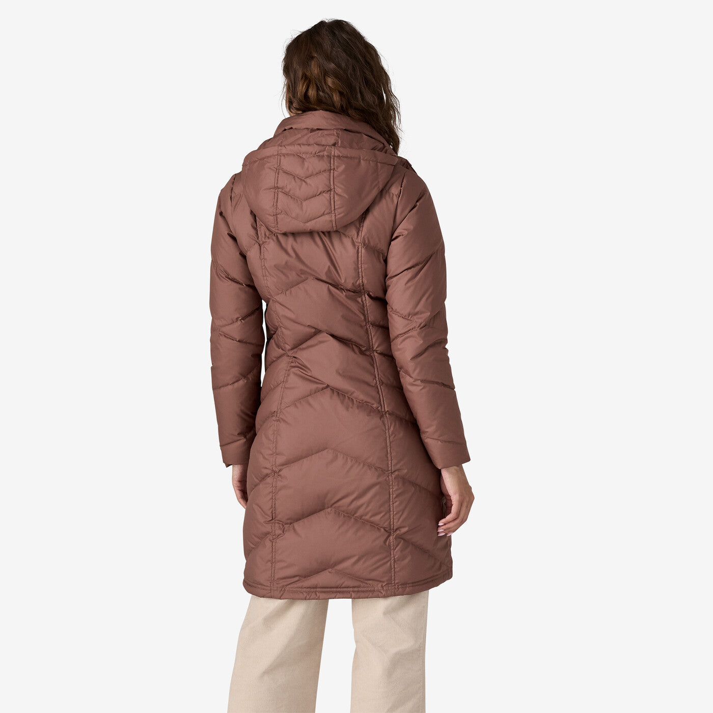 Patagonia Women's Down With It Parka - Dulse Mauve