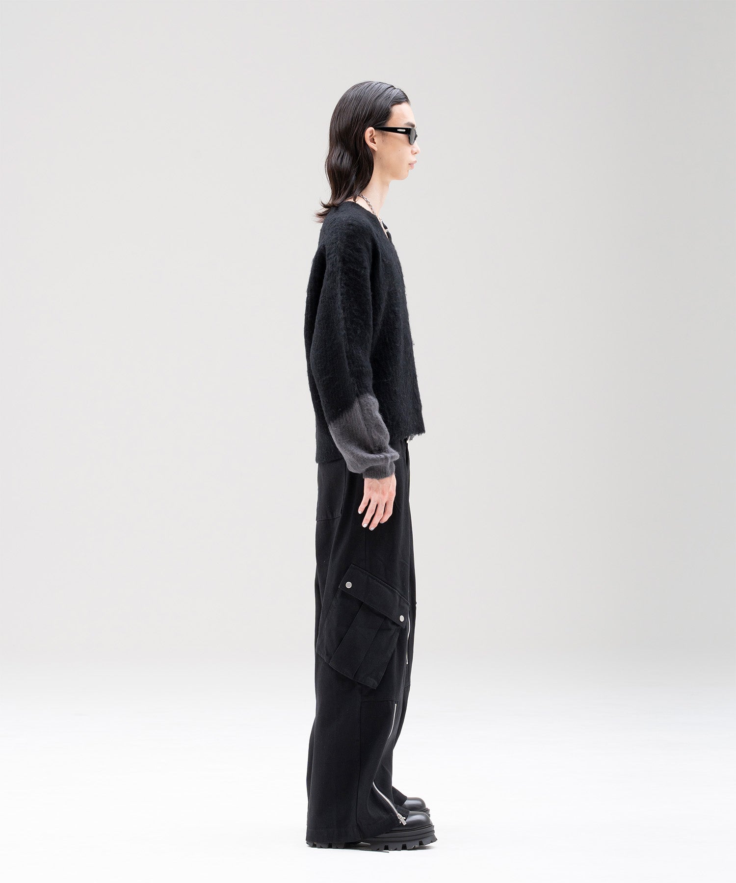 Zip slit Cargo Denim Pants – Jent Louis