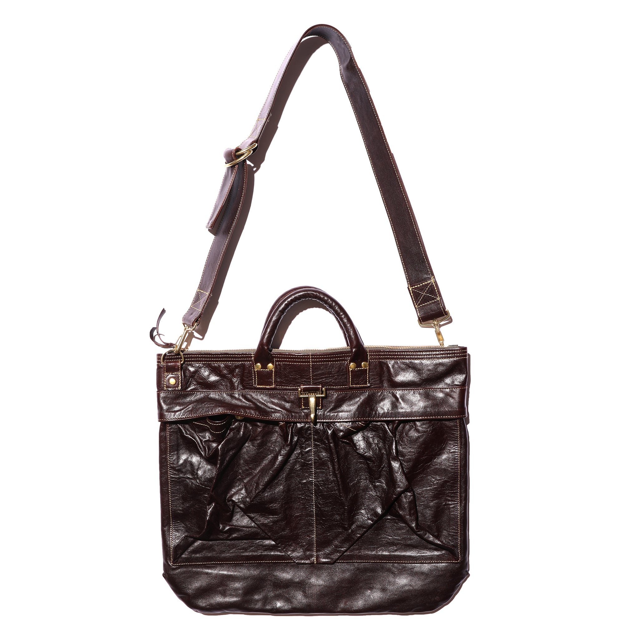 Rainbow Country Leather Helmet Bag(レザーヘルメットバッグ)Horse