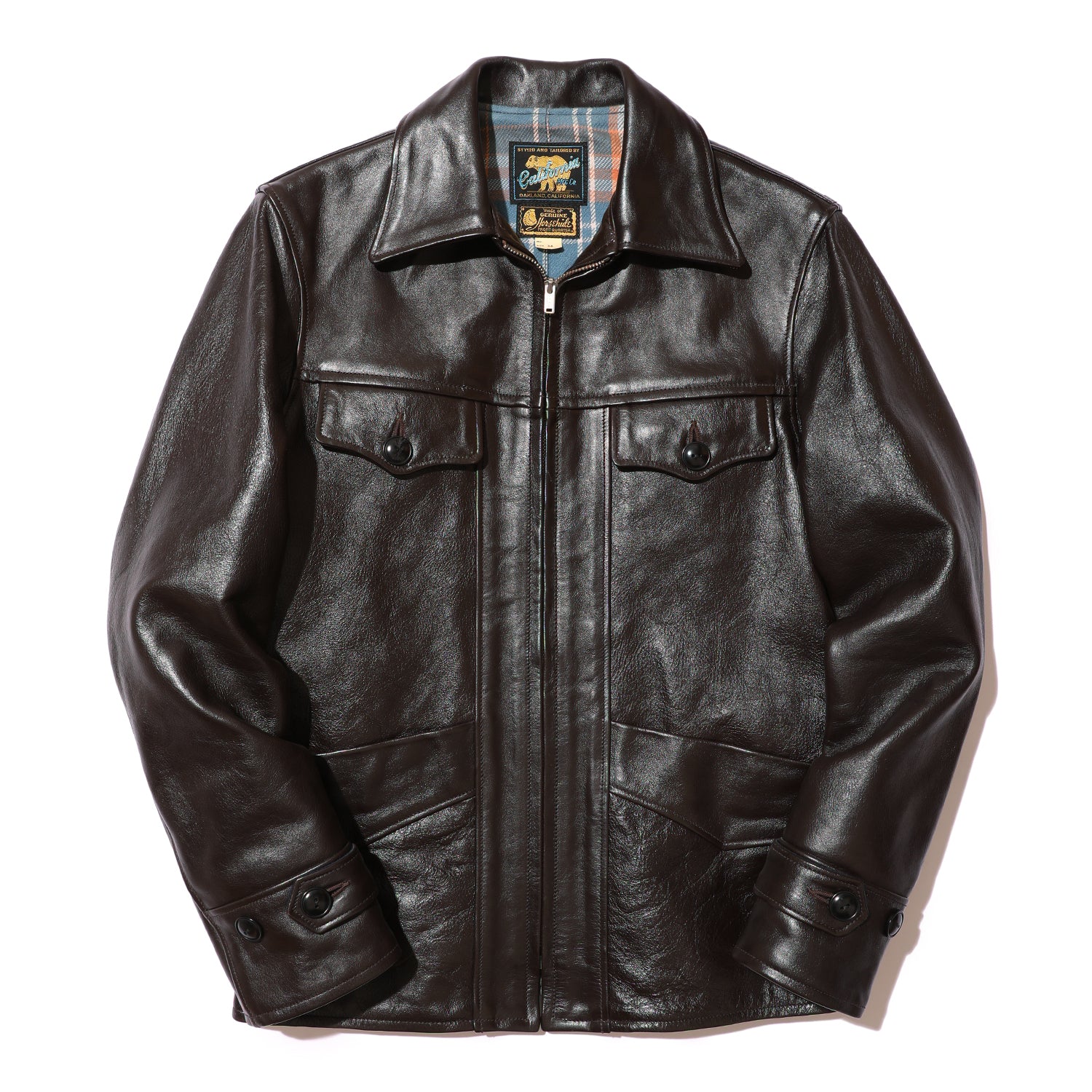 Rainbow Country 40's Horsehide Sports Jacket Seal Brown【RCL