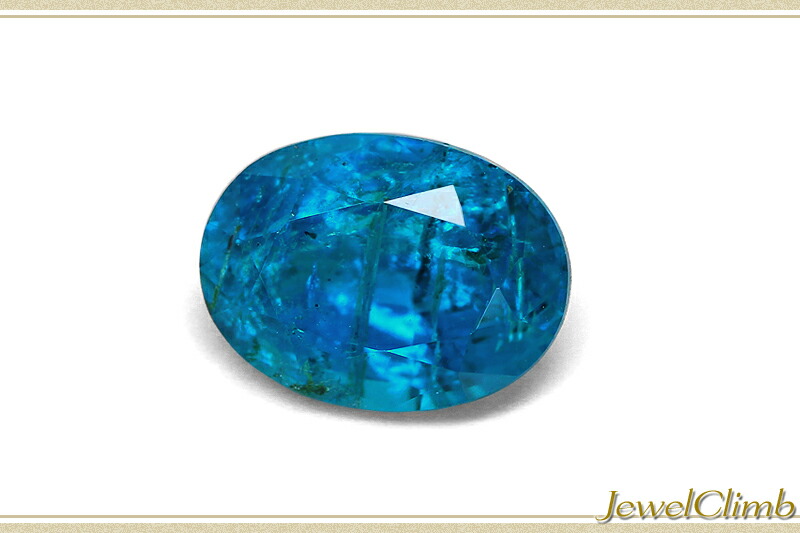 2月11日の誕生日石】ネオンブルーアパタイト 宝石 ルース 1