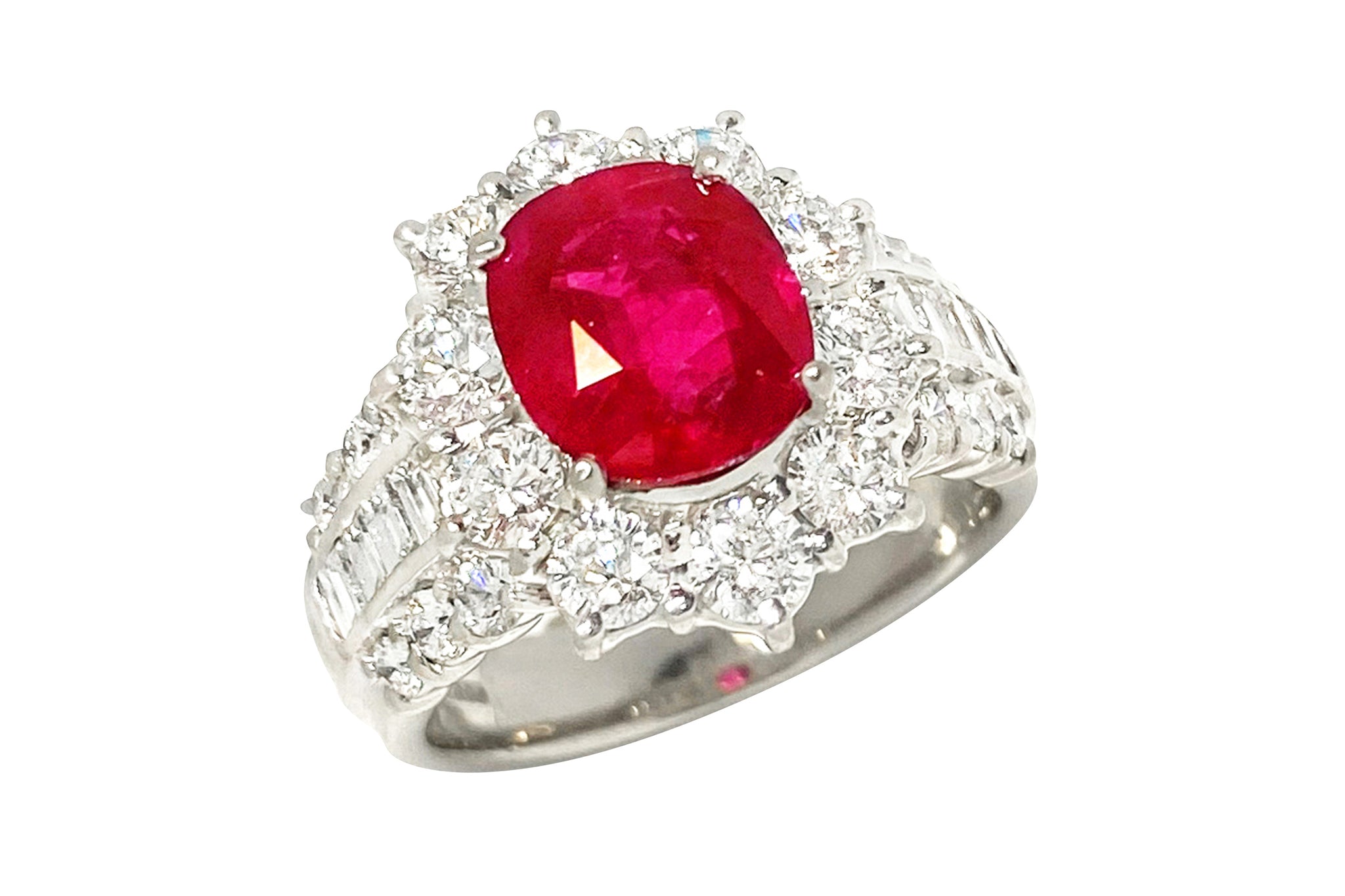 Ruby Pt900ルビー ダイヤモンドリング (NO.128881) – JEX宝石