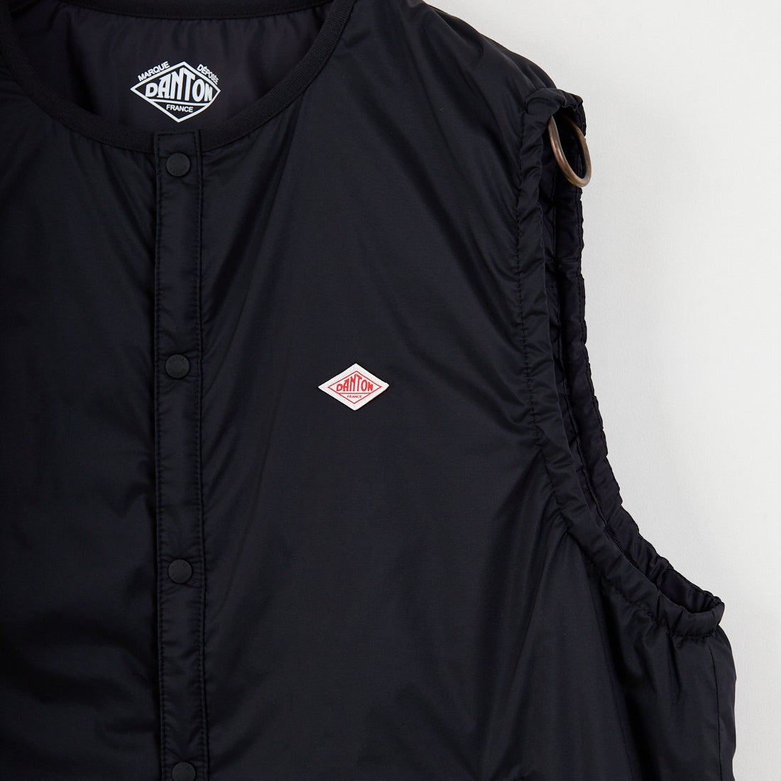 DANTON [ダントン] インサレーションノーカラーベスト [DT-A0635SNT