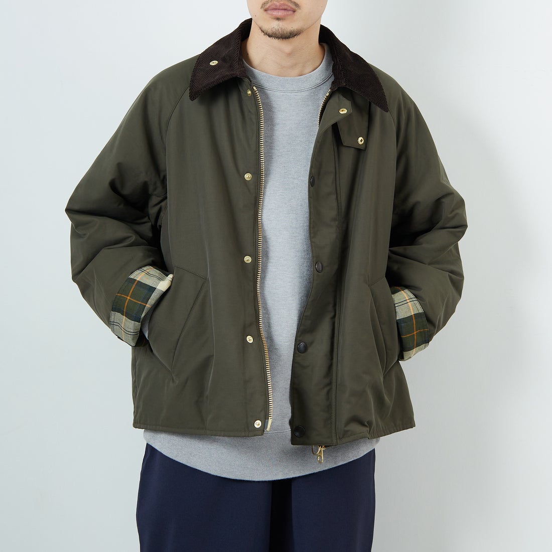 Barbour [バブアー] 別注 中綿入り TRANSPORT トランスポート