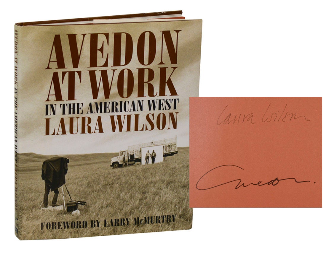 Avedon At Work In The American West Signed First Edition | Richard