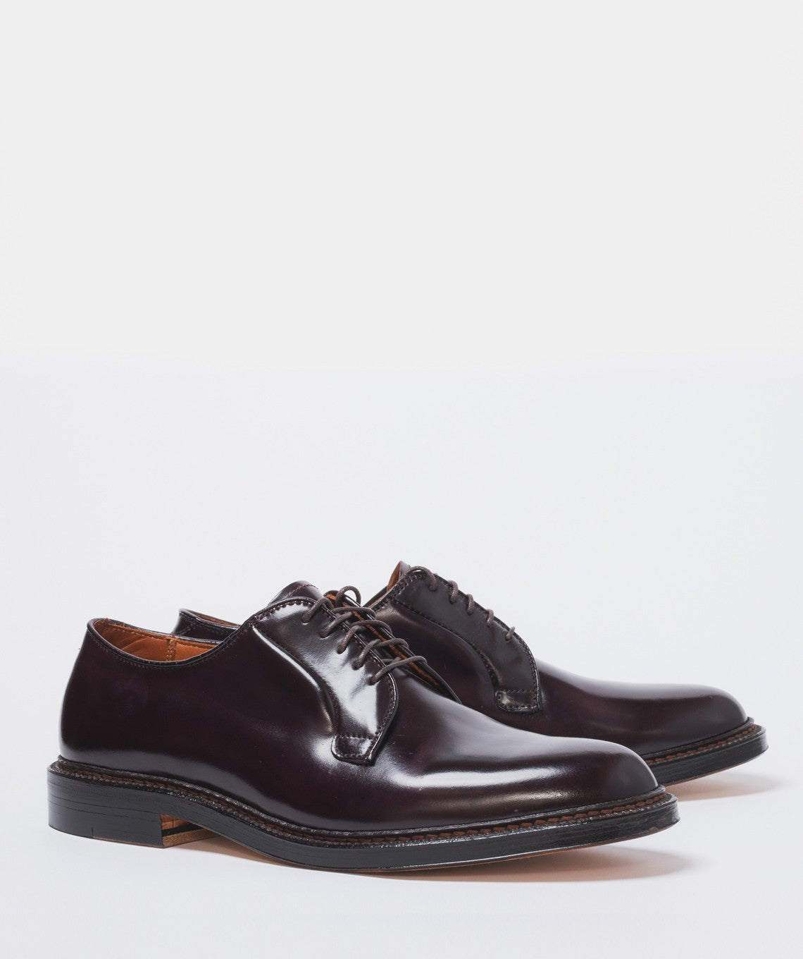 Plain toe cordovan – Jinji Paris