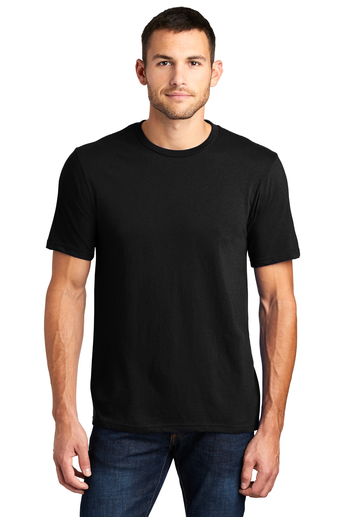 District Unisex Very Important Tee Dt6000 Black | Jiffy