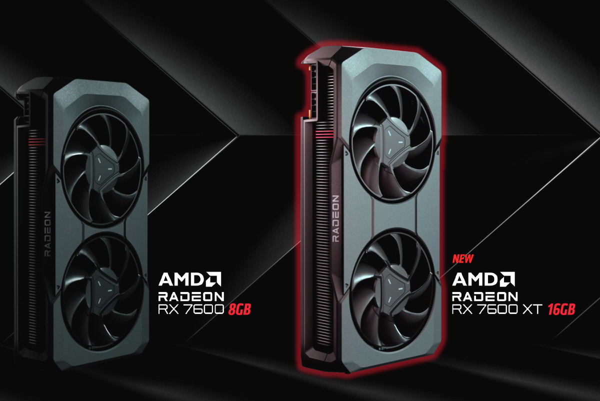 Radeon RX 7600 XT」が登場。VRAMが16GBへ倍増。 | 自作とゲームと趣味