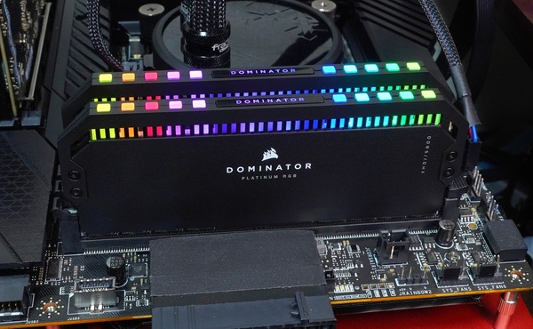 CORSAIR DOMINATOR PLATINUM RGB DDR5」をレビュー。32GBx2=64GBの大