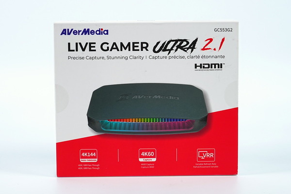 AVerMedia Live Gamer ULTRA 2.1」をレビュー。4K/144FPS VRR/HDRを