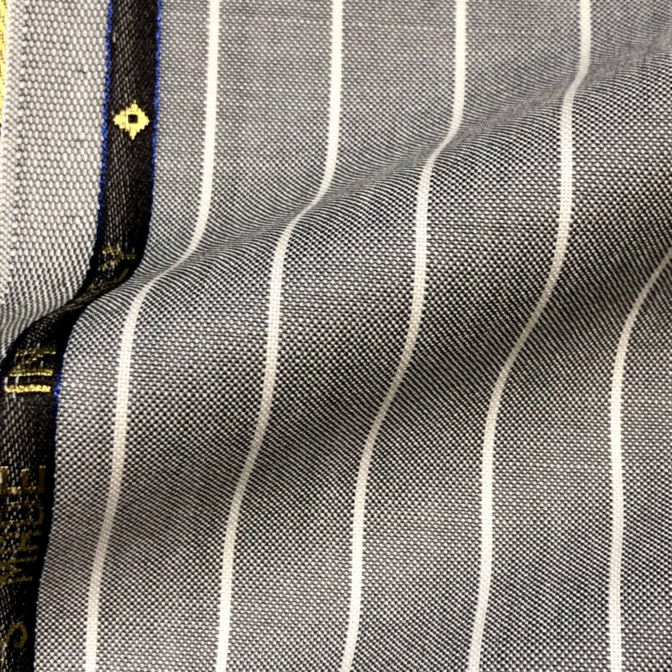 カノニコスーツ：シルバーグレーチョークストライプ | VESTA by John Ford