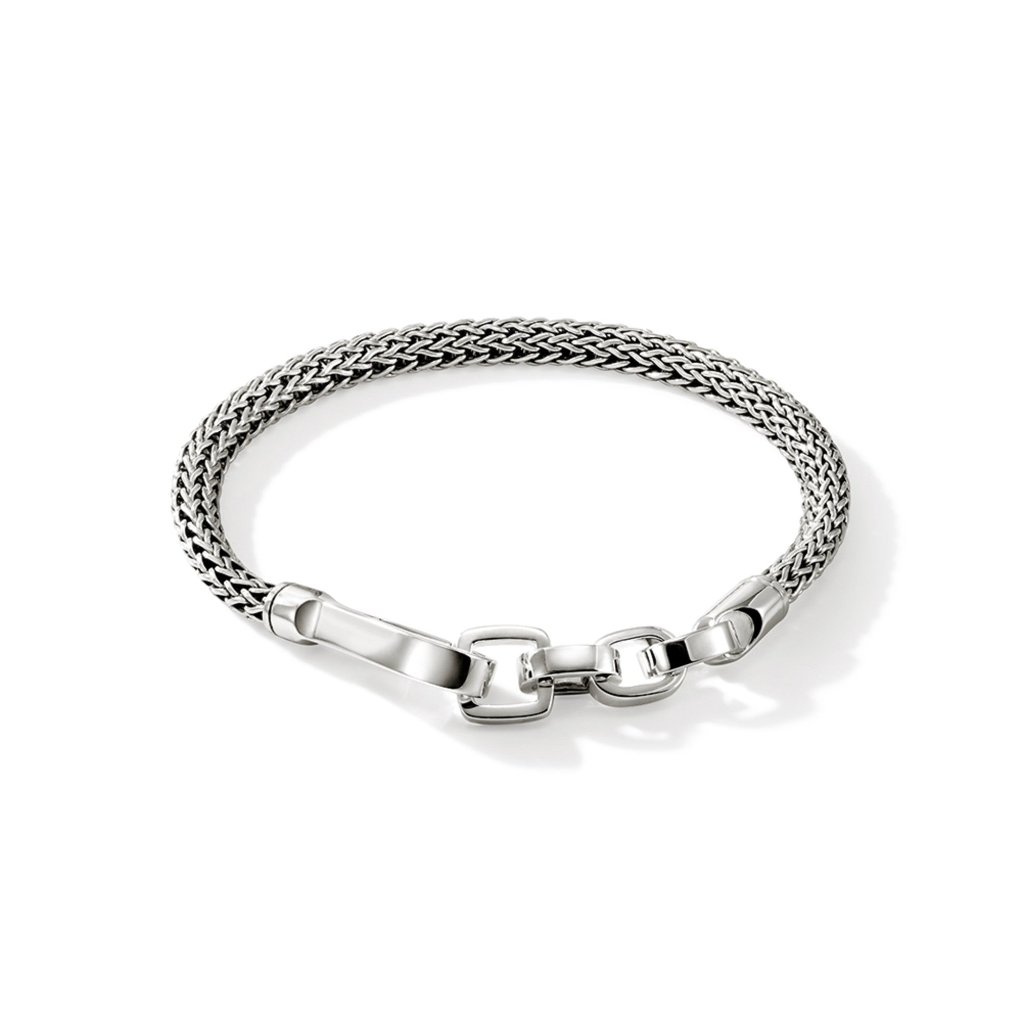 Hook Clasp Bracelet, Sterling Silver, 5MM|BU901240 – John Hardy