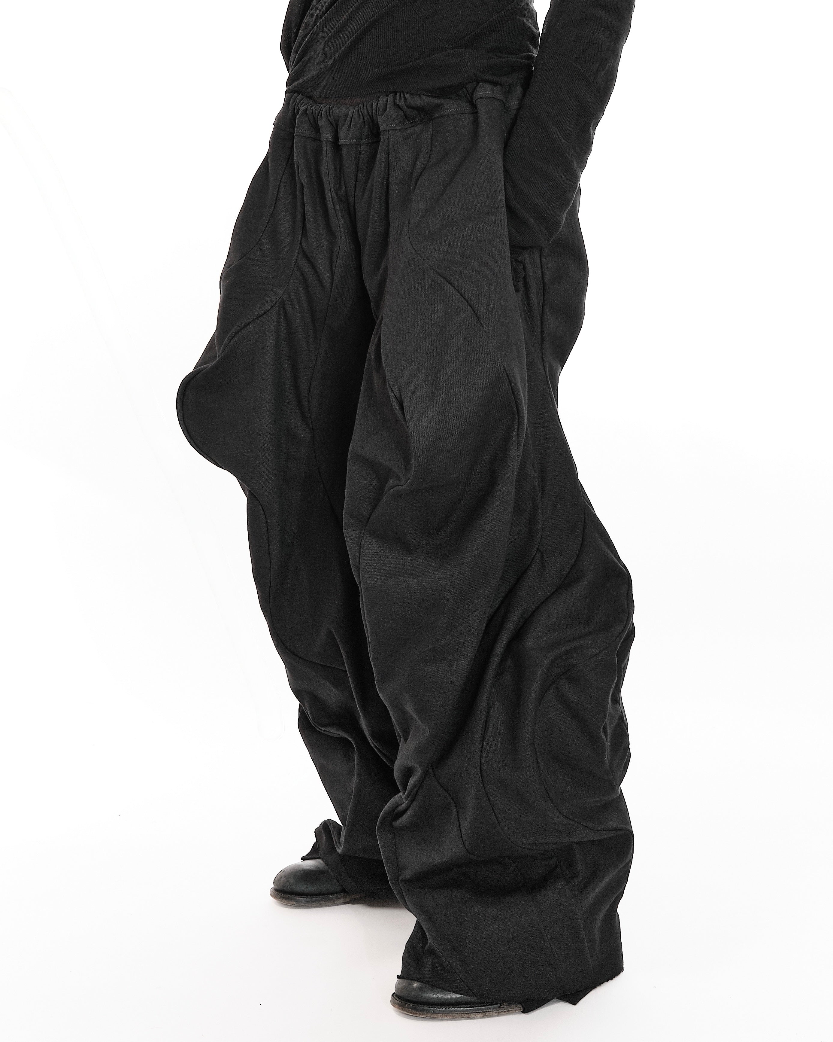 ALL BLACK REVERSIBLE POST HUMAN PANTS – Jordan Arthur Smith