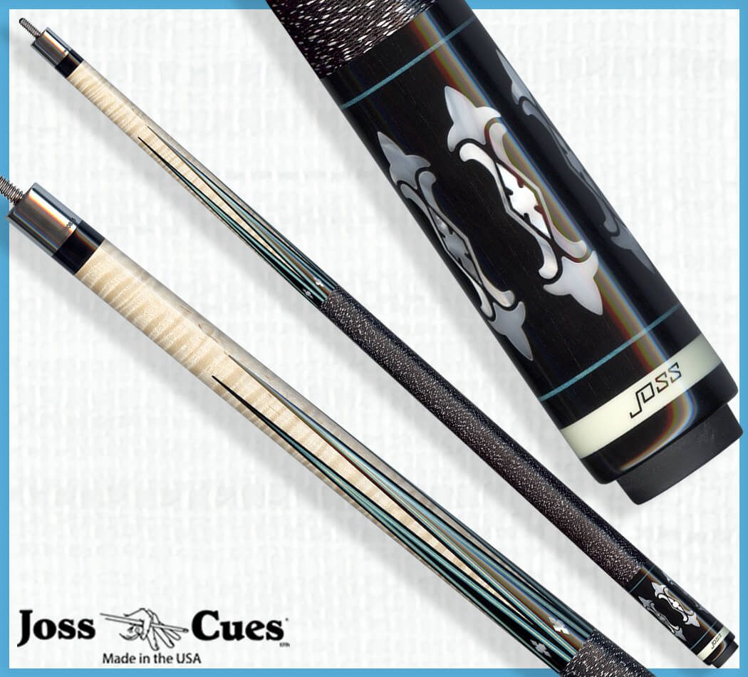 ビリヤード JOSS Custom Cues 1983 White Letter Logo ビリヤード JOSS