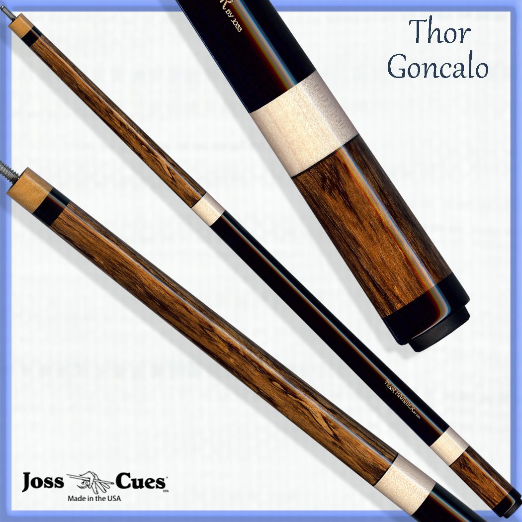 Thor Brazilian Tigerwood - Joss Cues - Handmade since 1968