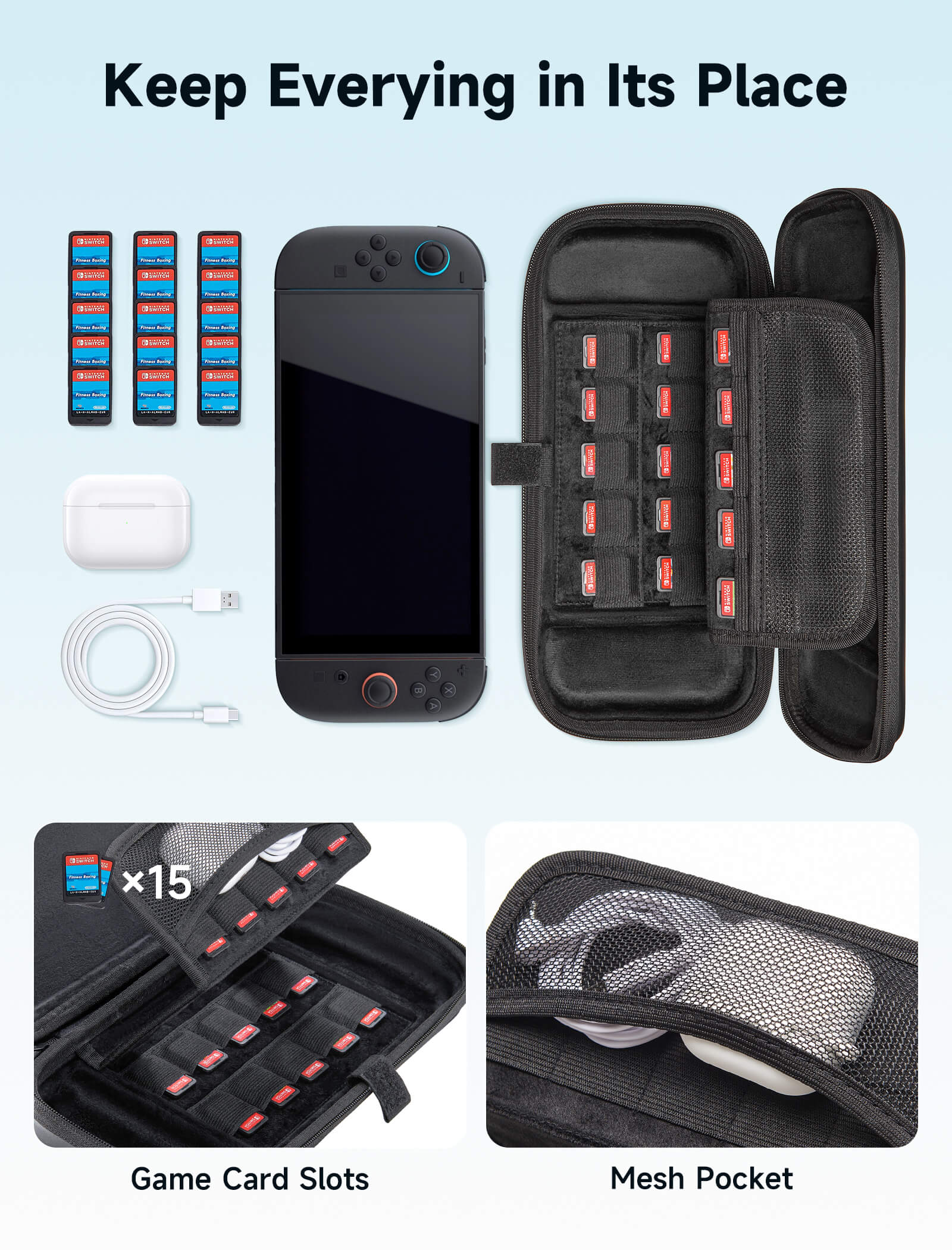 Switch 2用キャリングケース