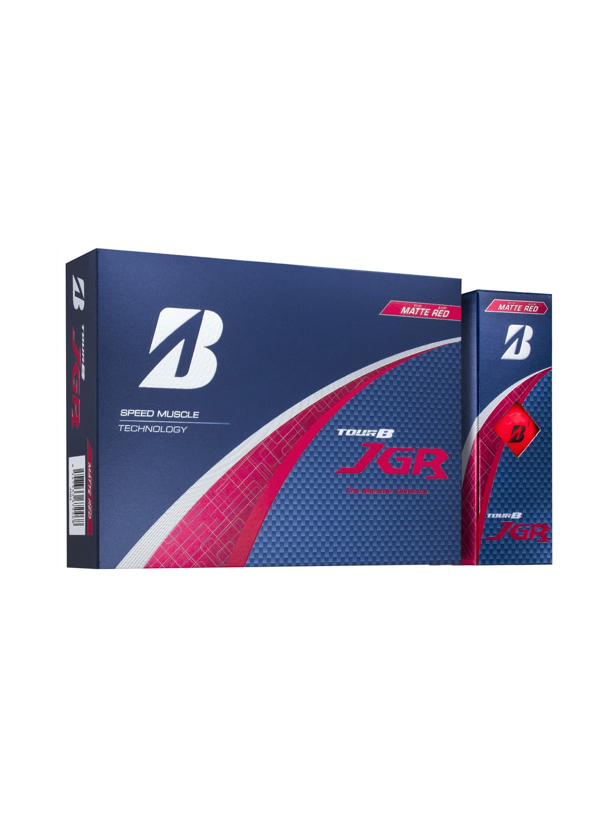 TOUR B JGR（マットレッド）[1ダース：12個](マットレッド): ボール