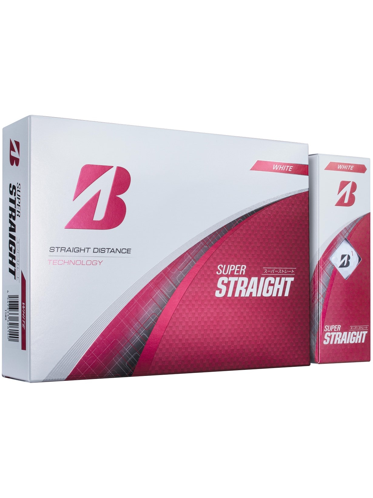 無料オウンネーム】SUPER STRAIGHT（ホワイト） [3ダース：36個