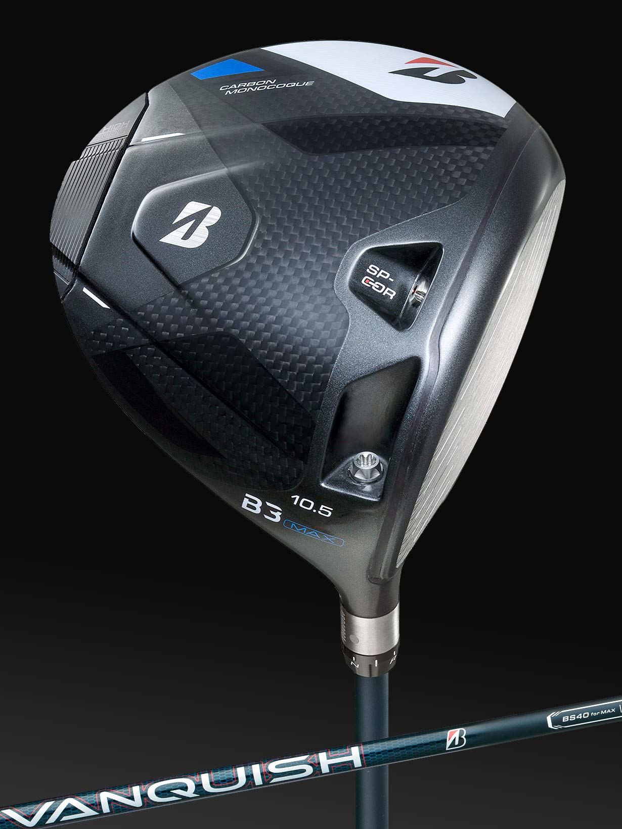 2024年モデル】【B シリーズ】 B3MAX DRIVER ［VANQUISH BS40 for MAX