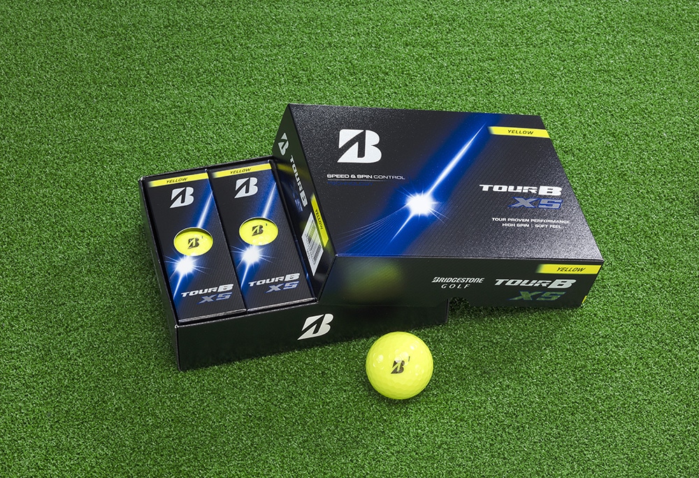 2月6日発売】TOUR B XS（イエロー） [1ダース：12個](イエロー