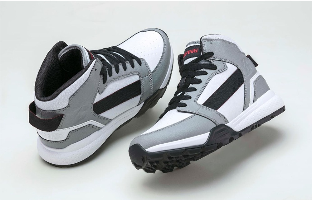 BRIEFING × BRIDGESTONE GOLF HIGH(25.0cm WG（白/グレー）): ギア