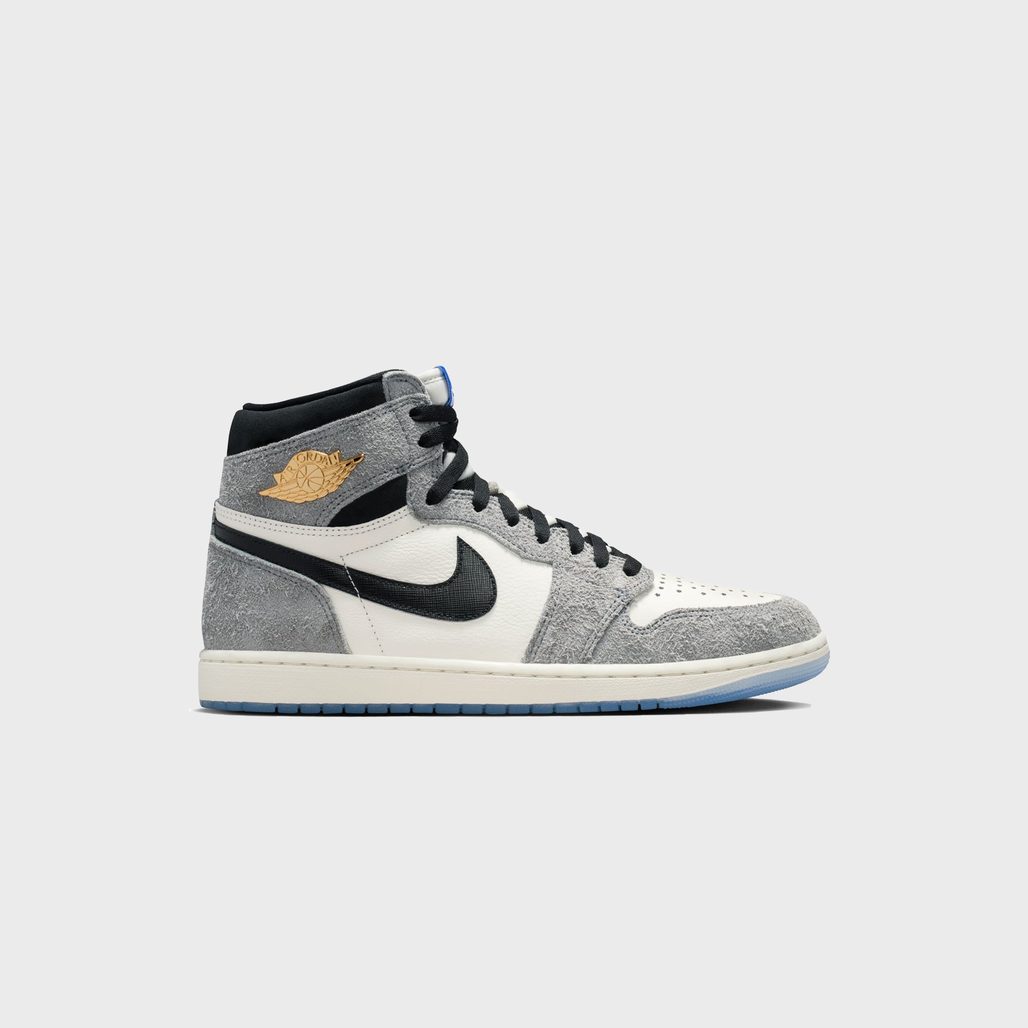 Nike Air Jordan 1 HI OG - Cool Grey / Sail / Game Royal / Black