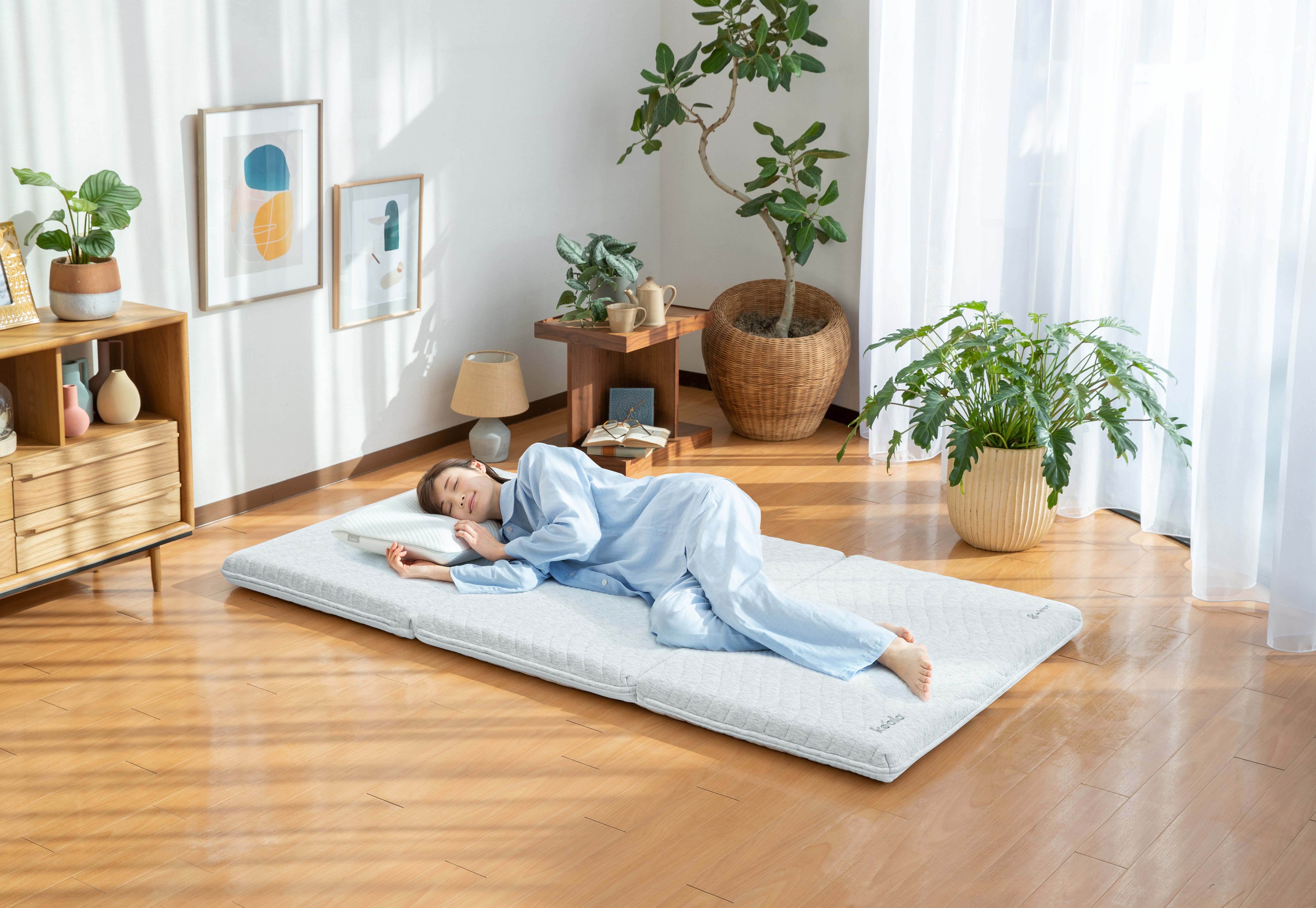 コアラフトン OASIS(敷布団・折りたたみマットレス)｜コンパクトな