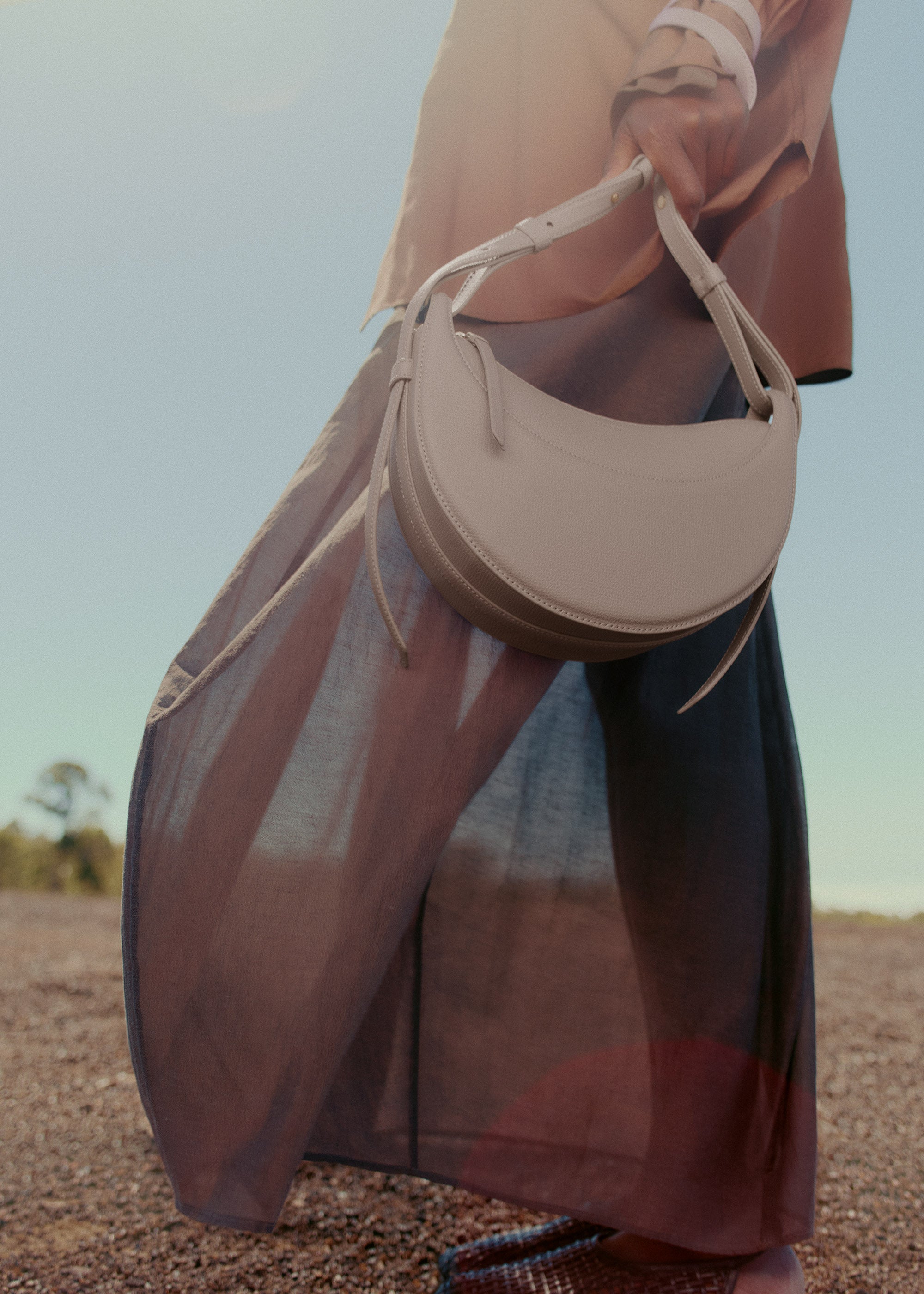 Polène | バッグ - Numéro Dix -トープ テクスチャード