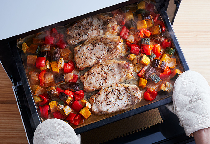 メニュー例 | ヘルシオ AX-LSX3B | オーブン・電子レンジ：シャープ