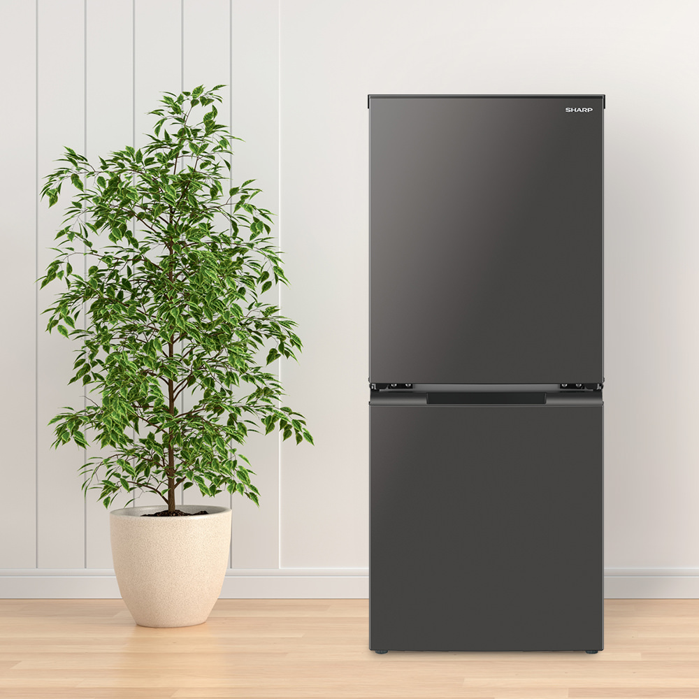 2024年製 SHARP 冷蔵庫 SJ-D15K-W 152L 左開き SJ-D15K | 冷蔵庫：シャープ
