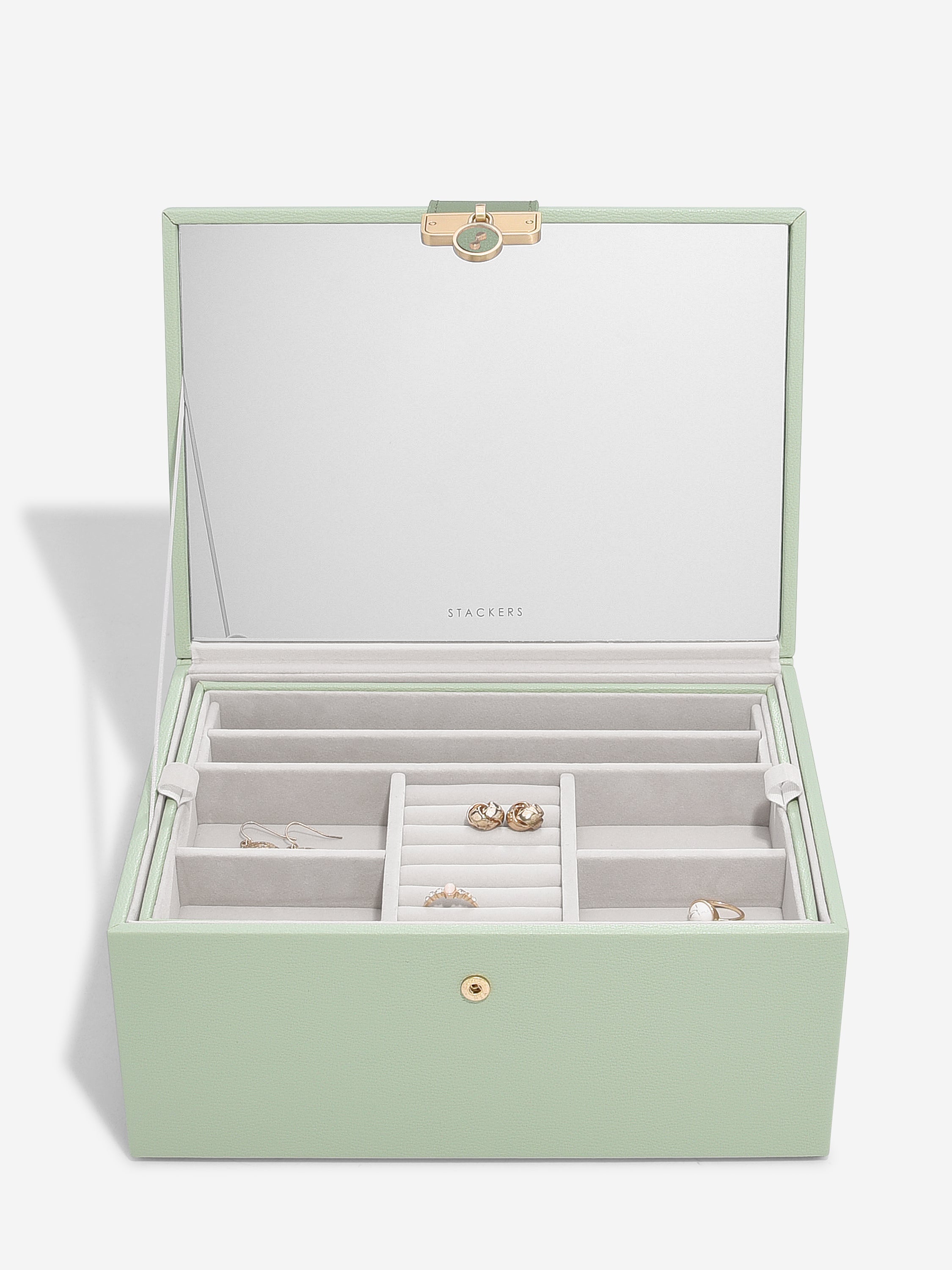 ラグジュアリークラシック ボックス セージグリーン – STACKERS LONDON