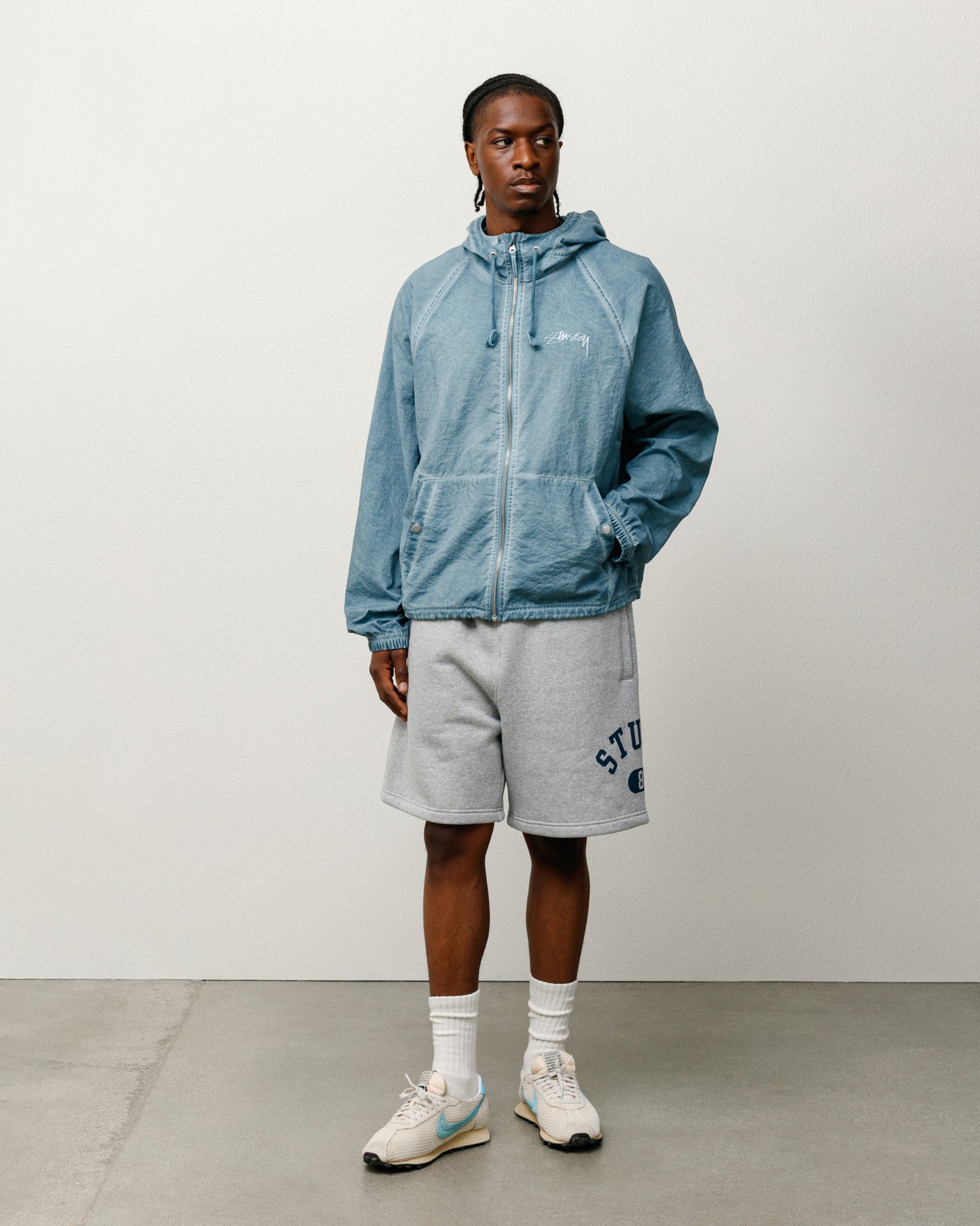 Beach Shell Garment Dyed – Blue | Outerwear | Stüssy Japan