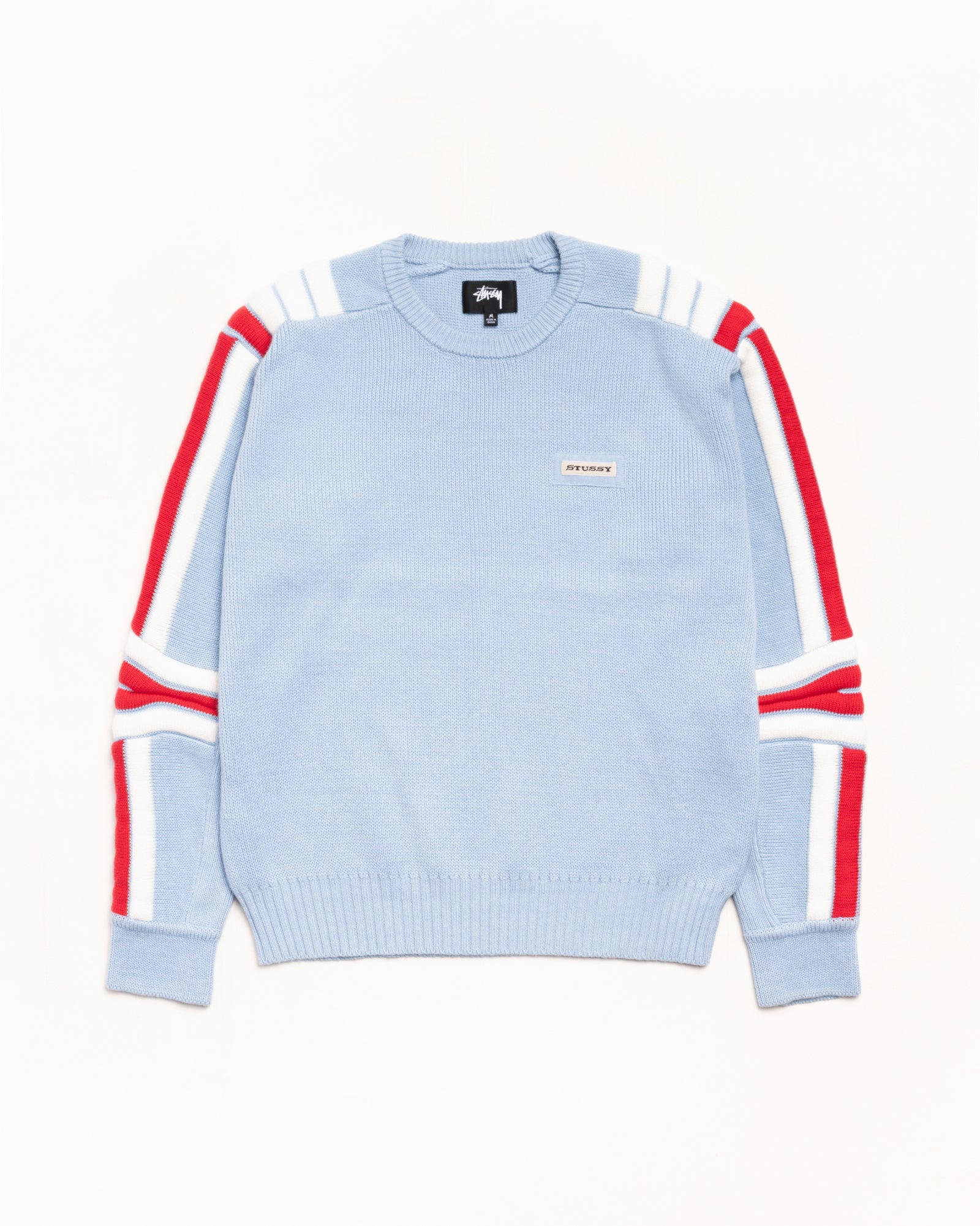 Moto Sweater – Blue | Tops & Knits | Stüssy Japan