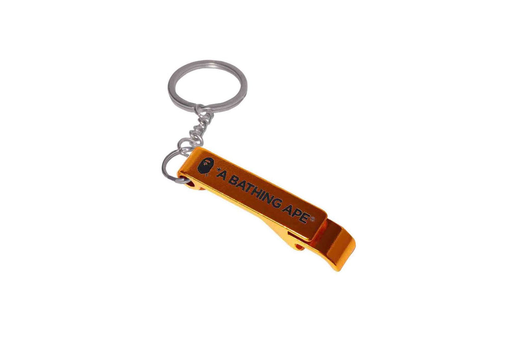 BAPE BOTTLE OPENER KEYCHAIN | bape.com