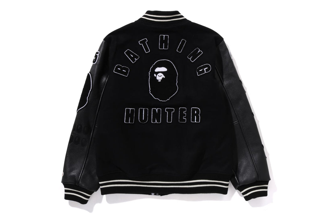 BAPE X BOUNTY HUNTER 】VARSITY JACKET | bape.com
