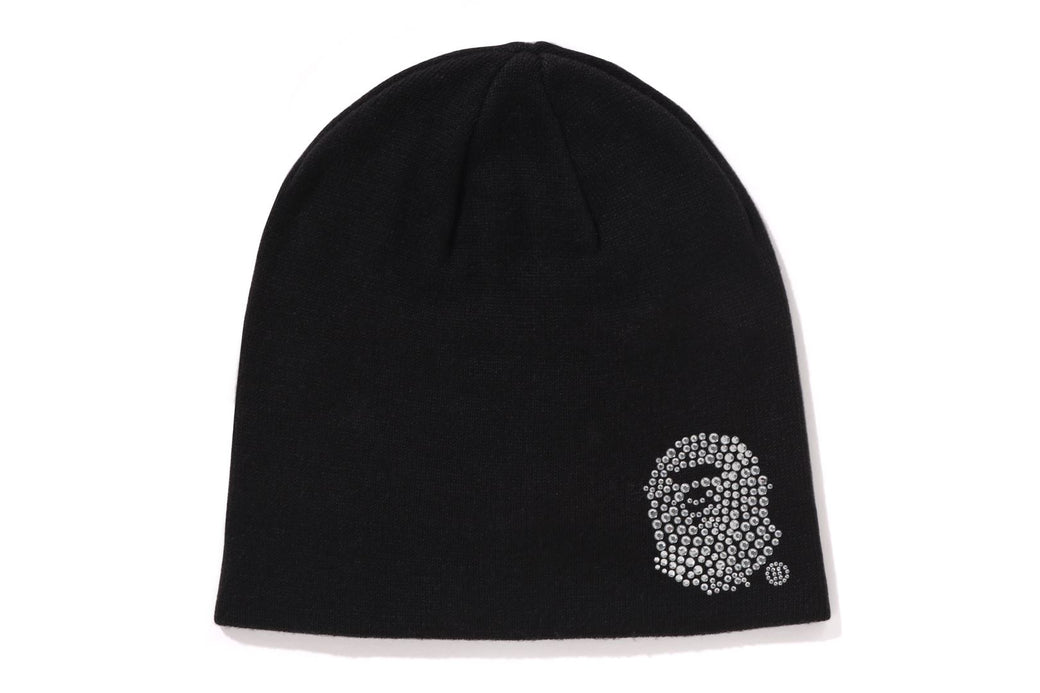 CRYSTAL APE HEAD BEANIE | bape.com