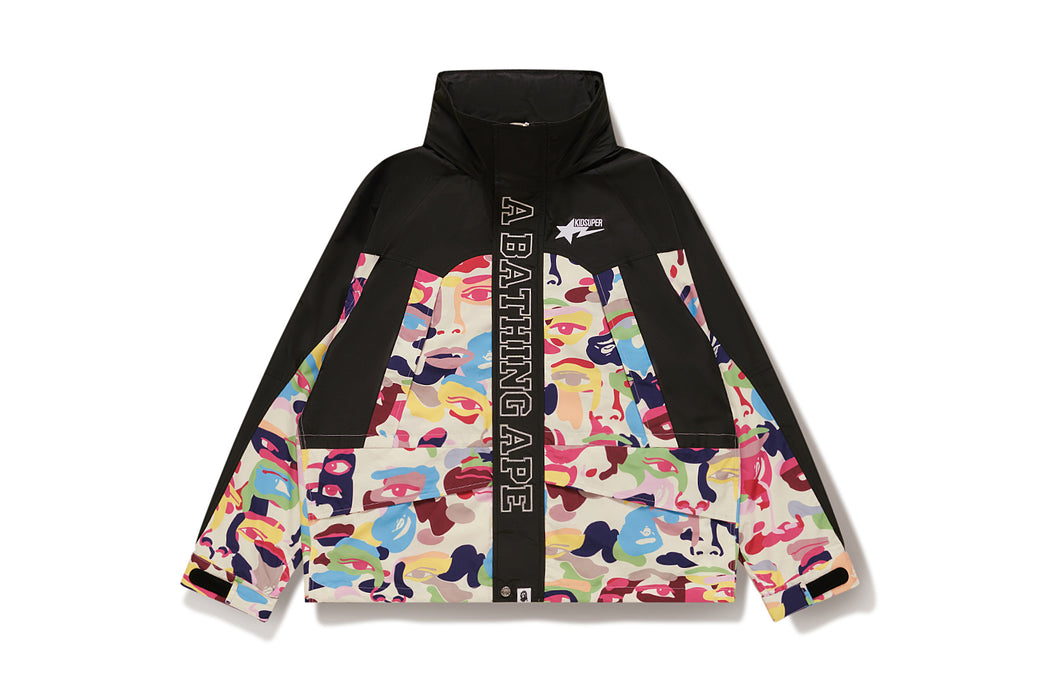 BAPE X KIDSUPER 】CAMO SNOWBOARD JACKET | bape.com