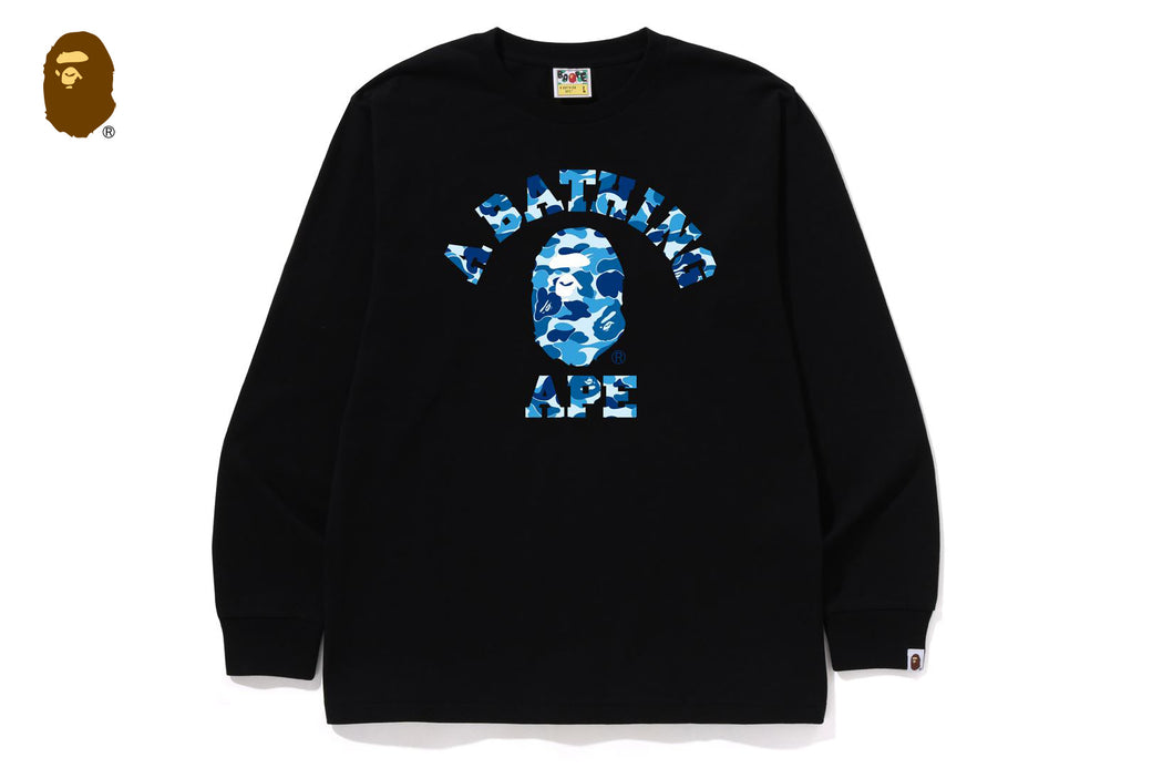 ABC CAMO COLLEGE LS TEE | bape.com