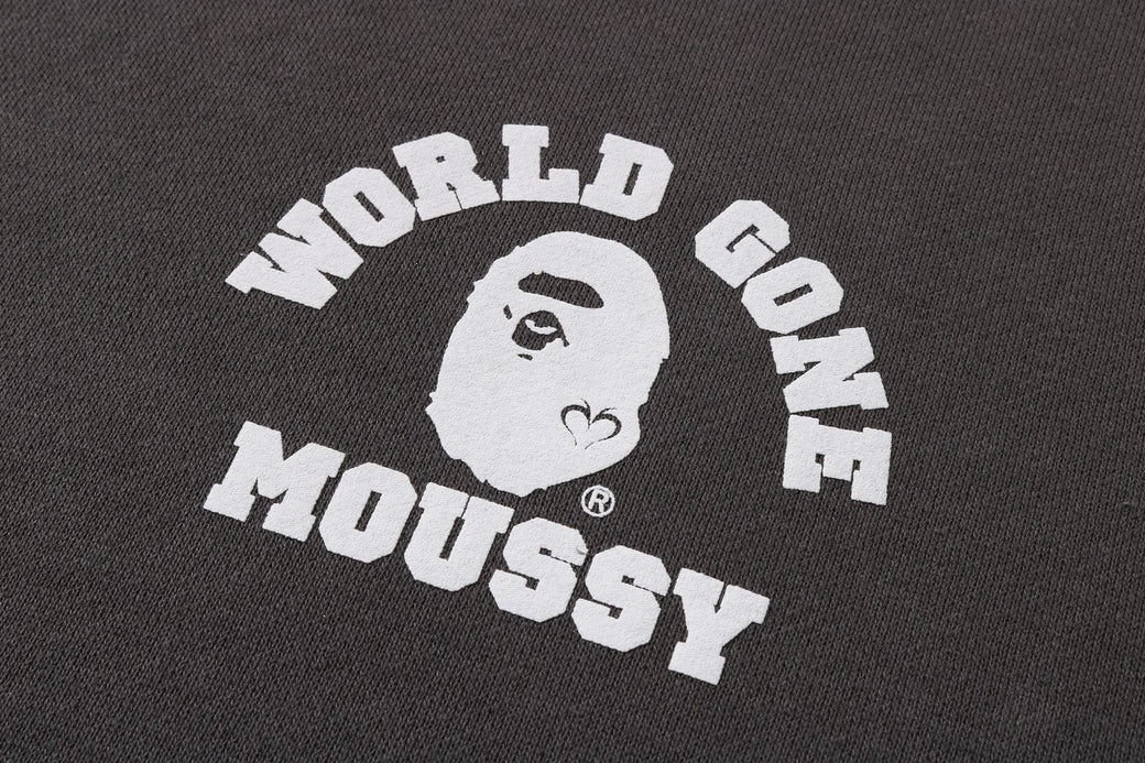 BAPE X MOUSSY 】RELAXED FIT CREWNECK | bape.com